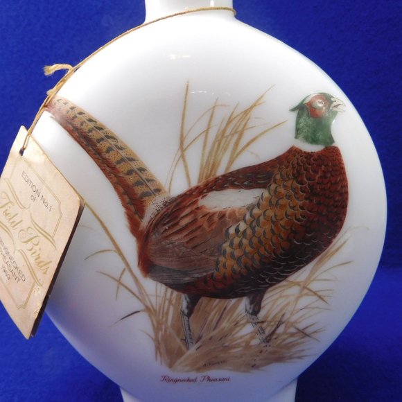 Dant Whiskey Bottle Field Birds RINGNECKED PHEASANT 1st Edition 1969 Decanter - Picture 3 of 10